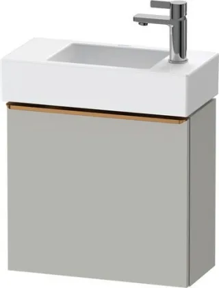 Duravit D-Neo Waschtischunterbau wandhängend Betongrau Matt 484x222x440 mm - DE4219L04070000 DE4219L04070000