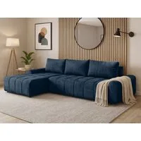 Beautysofa Ecksofa COSTA mit Schlaffunktion & Bettkasten, modernes Design