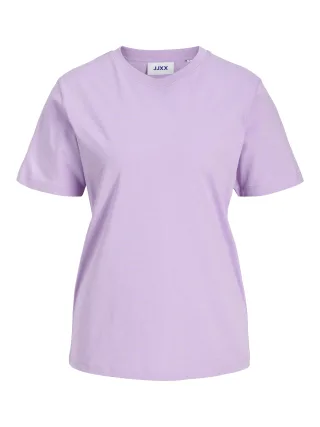 JJXX - JXANNA REG SS EVERY TEE JRS NOOS Purple Rose - Gr. - XS
