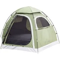Skandika Kuppelzelt Campingzelt, Namsos Sleeper Protect, mit eingenähtem Zeltboden, wasserdicht, 3000 mm Wassersäule, Doppeltüren, Wandern, Trekking