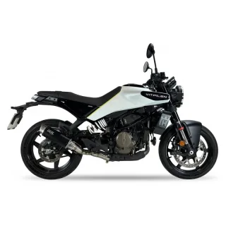 Sport Auspuff IXIL RC3B BLACK Husqvarna Svartpilen 125 / Vitpilen 125 Bj.2024-2025 EURO5/EURO5+ /ABE