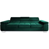 Muffo Sofa WILD 3, verstellbaren Kopfstützen, mit Schalffunktion, Metallfüßen
