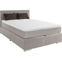 COTTA Boxspringbett Simba erhältlich in verschiedenen Breiten, Farben und Härtegraden, Bezugsstoff: Struktur fein