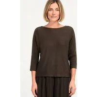 bianca Strickpullover OLINDE aus softem Bändchengarn in Trendfarben