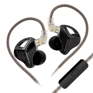 KZ ZVX PRO Dynamic Earphone In-ear Earbuds Monitor Internal Magnet Dynamic Unit HIFI Bass Sports Music Earphones Ergonom