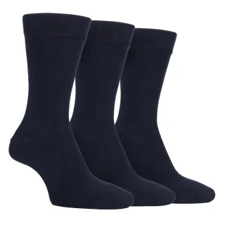 3er Pack Herren Bambus Dresssocken - Weiche Atmungsaktive Socken