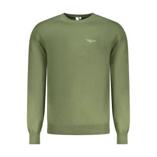 Accademia Militare Verde Baumwollpullover für Herren