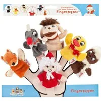 Heunec® Fingerpuppe Sandmann Fingerpuppen 6er-Set (Set, 6-tlg)