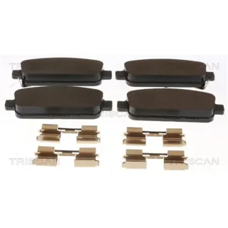 Triscan Bremsbel?ge hinten Chevrolet Opel 811024041