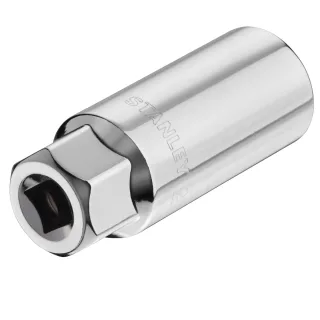 STANLEY 3/8 Zoll Zündkerzenschlüssel 21 mm mit MaxiDrive-Profil - STMT88942-0