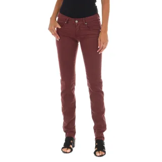 Lange Jeanshose mit schmal geschnittenem Saum 10DBF0475-B088 woman