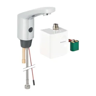 Geberit Typ 185 Infrarot-Waschtischarmatur 116335211 Generator, ohne Mischer, hochglanz-verchromt
