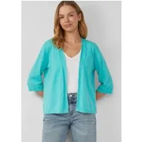 s.Oliver Cardigan Strickjacke Feinstrickcardigan aus Baumwolle mit 3/4-Ärmeln