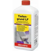 decotric® Tiefengrund LF Tiefengrundierung für innen und außen, Hydrosol-Acrylat, 1 Liter