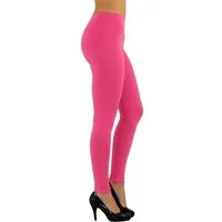 YESET Leggings Damen Leggings Leggins lang hoher Bund rosa XXXL (1-tlg)