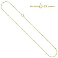 JOBO Goldkette, Singapurkette 585 Gold 42 cm 1,8 mm