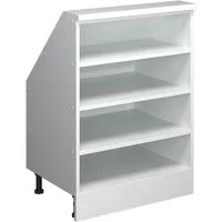 Vicco Kommode Rion, Weiß, 60 x 81.6 cm mit 4 Fächern (1 St)