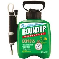 ROUNDUP Unkrautbekämpfungsmittel Roundup Express Unkrautfrei Drucksprüher 2,5L Anwendungsfertig
