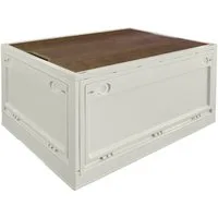 Trucky Faltbox Storage Box 75 L Camping Klappbox Klappkiste faltbar 59x41x34 cm Beige