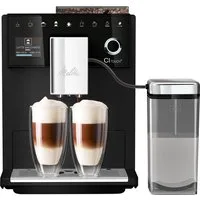Melitta Kaffeevollautomat CI Touch® F630-112, silber, 10 Kaffeerezepte, 2-Kammern-Bohnenbehäl., One Touch Bedienung