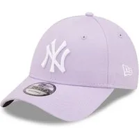 New Era Baseball Cap 9Forty Strapback New York Yankees lavendel