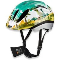 KED Fahrradhelm Meggy II Trend Kinderhelm, LED Rücklicht, MaxShell Technologie Und Präzise Größenverstellung