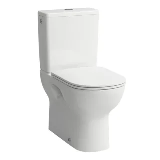 Laufen Lua Stand-Tiefspül-WC H8240810000001 spülrandlos, für Kombination, weiß