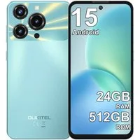 OUKITEL C69 24GB RAM+256GB ROM oder 512GB ROM/TF 1TB, Android 15 Smartphone (18,28 cm/7.2 Zoll, 512 GB Speicherplatz, 64 MP Kamera, 7,2" HD+ 120Hz, 64MP+8MP, 6000mAh, Dual SIM/ OTG/ GPS/ NFC)