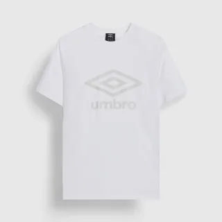 Umbro - T-Shirt für Herren (Brillantes Weiß/Austernpilz)