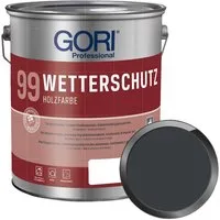 GORI Wetterschutzfarbe 99 Wetterschutz Holzfarbe - 2.5 Ltr