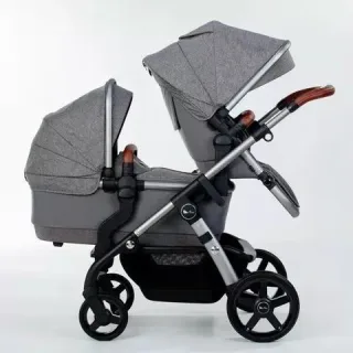 Silver Cross Kombikinderwagen Wave Zinc Grau