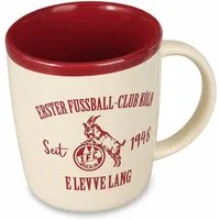 1. FC Köln Tasse Kaffeetasse Retro 300 ml Keramik