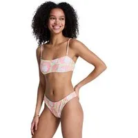 Roxy Bandeau-Bikini-Top Hibiscus Hype RV Bandeau