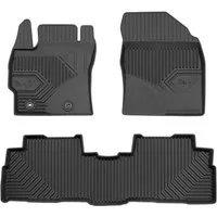 OMAC Auto-Fußmatten Gummimatten No.77 für Toyota Verso 2009-2018 TPE Gummi Schwarz 3 tlg (3 St), für Toyota Verso 2009-2018 Toyota Verso 2009-2018, Antirutsch,Wasserfest,Einfache Installation