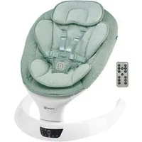 BabyGo Babywippe Swing, mit Fernbedienung, Musik, Schaukelfunktion