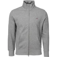 Gant Sweatjacke Reg Shield Full Zip Herren Zip Hoodie, Kapuzenjacke, Trainingsjacken, Zip Pullover, Freizeitjacke