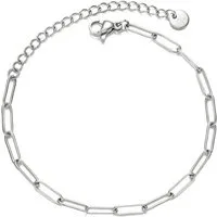 Kim Johanson Fußkette Susa (1-tlg), Edelstahl, verstellbar, zart & zeitlos. Fußschmuck