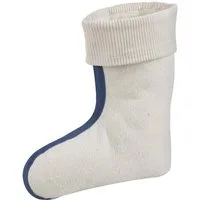 TippTexx 24 Socken 1 Paar warmer Stiefeleinsatz mit 100% Lammwolle für Damen und Herren