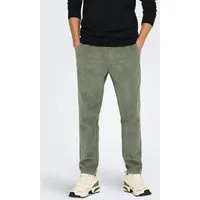 ONLY & SONS Cordschlupfhose ONSLINUS TAP CORDUROY 0185 PANT NOOS Baumwollmischung, regular fit