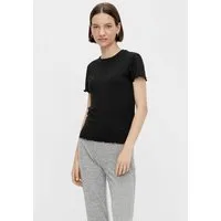 pieces Kurzarmshirt PCNICCA SS O-NECK TOP KAC BFD Viskosemischung, slim fit