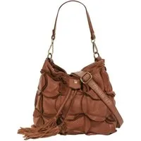 Samantha Look Henkeltasche, echt Leder, Made in Italy