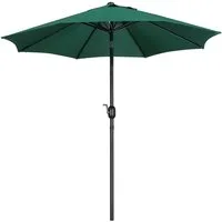 Yaheetech Sonnenschirm ∅ 222,5/261/294/326,5 cm, Gartenschirm mit Kurbel, Neigbar, UV Schutz 50+
