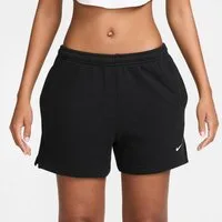 Nike Sportswear Shorts W NK STDO FLC LW MR STD 4 SHRT mit sportlichem Stil, aus Baumwolle und Polyester, lässiger Schnitt