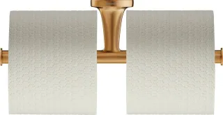 Duravit Starck T Papierrollenhalter Bronze Gebürstet 255x255x50 mm - 0099380400 0099380400