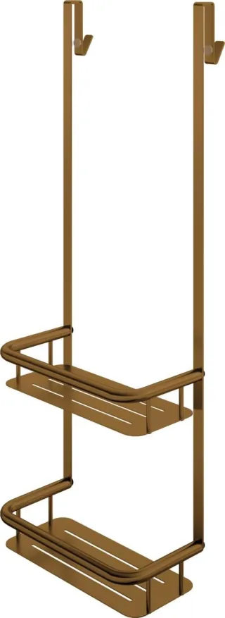 Neuesbad Serie 600 Hängeregal für Duschkabine, bronze gebürstet NB1DEADI_C54K1