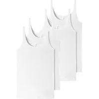 Schiesser Trägertop 95/5 Organic Cotton (4-tlg) träger-top shirt ärmellos