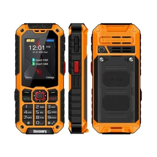 UNIWA S9 Mini 2.4-inch Dual SIM Card Dual Standby 3000mAh FM Big Button Type-C 4G Mobile Phone with Double LED Lights Wa