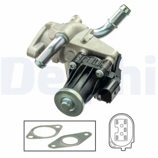 Delphi AGR-Ventil Citroen Ford Peugeot