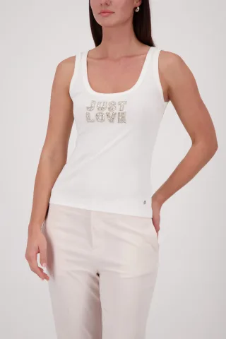 monari - Top mit Schmuck off-white - Gr. - 38