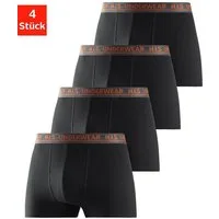 H.I.S Boxer Boxershorts für Herren (Packung, 4-St) mit bequemem Stretchbündchen